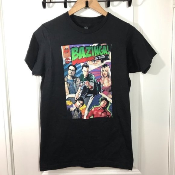 Big Bang Theory Bazinga Tee size small - Picture 2 of 9